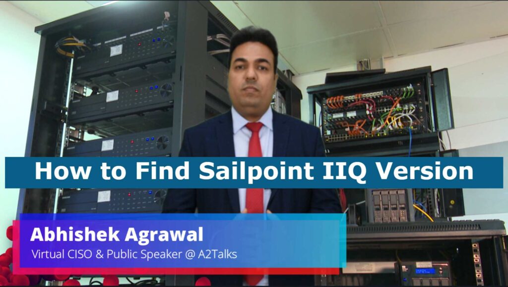 How to Find Sailpoint IIQ Version